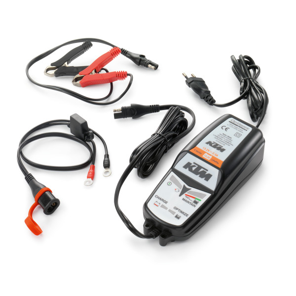KTM <table><tr><td>Battery charging and testing unit</td></tr></table>